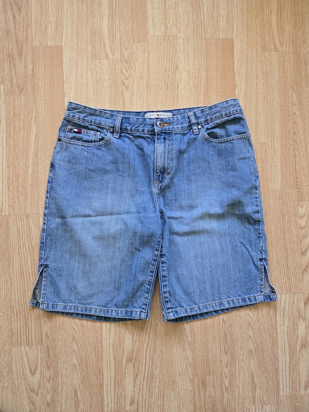 Tommy Hilfiger Light Blue Denim Bermuda Shorts